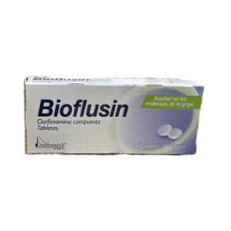 BIOFLUSIN   COMPUESTA CAJA C/ 10 TABLETAS