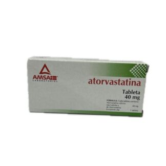 ATORVASTATINA  10 TABLETAS 40 MG