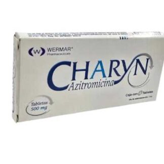 CHARYN AZITROMICINA C/4 TABLETAS