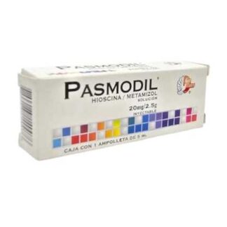 PASMODIL  HIOSCINA /METAMIZOL  20MG 5 ML