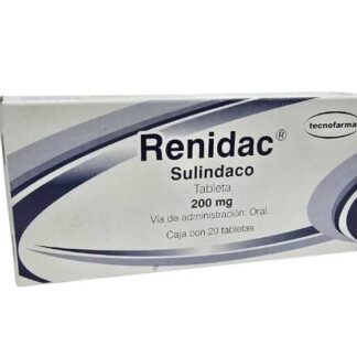 RENIDAC SULINDACO 200 MG 20 TAB