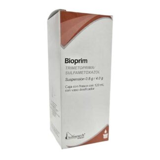 BIOPRIM TRIMETOPRIMA /SULFAMETOXAZOL 120ML