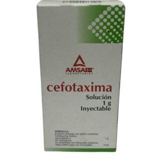 CEFOTAXIMA SOLUCION INY 1G I.V.
