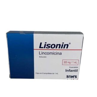 LISONIN LINCOMICINA SOL 300 MG/1ML  6 AMPULAS