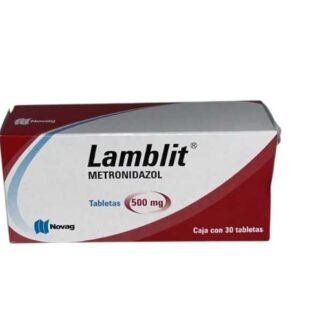 LAMBLIT METRONIDAZOL 500 MG  30 TABLETAS