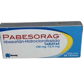 PABESORAG IBESARTAN-HIDROCLOROTIAZIDA 15MG-12.5MG 28 TB
