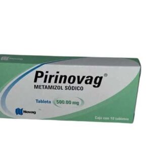 PIRINOVAG METAMIZOL SODICO 500 MG10TABLETAS