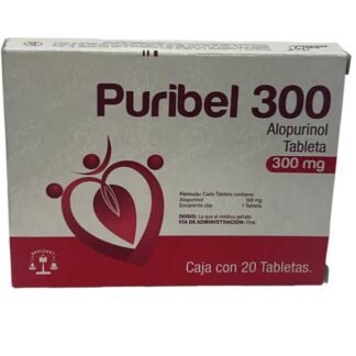 PURIBEL ALOPURINOL 20TB 300MG