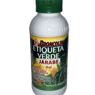 BRONCOLIN ETIQUETA VERDE JARABE 140 ML