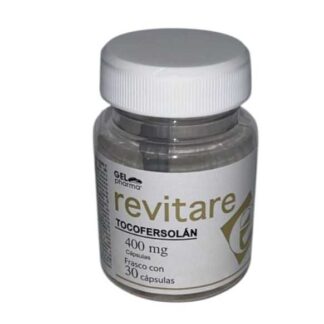 REVITARE TOCOFERSOLAN 400 MG 30 CAPSULAS