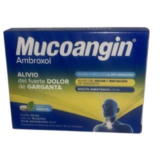 MUCOANGIN AMBOXOL 20 MG 18 PASTILLAS