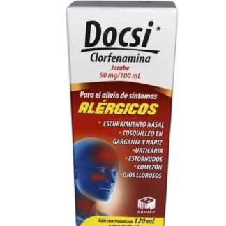 DOCSI CLORFENAMINA JARABE 50/100ML 120ML