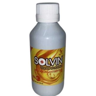 SOLVIN  YODOPOVIDONA SOLUCION ANTISEPTICA 120 ML